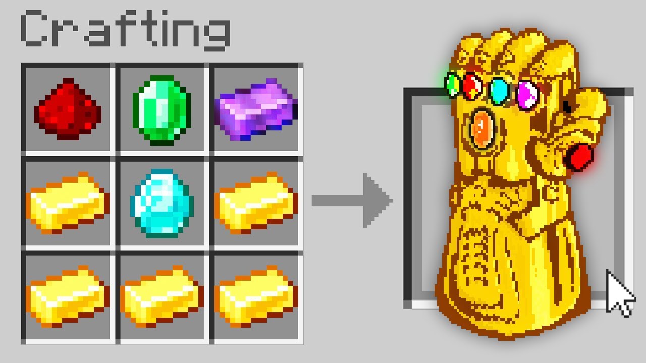 Minecraft, But There Are Custom Gauntlets...