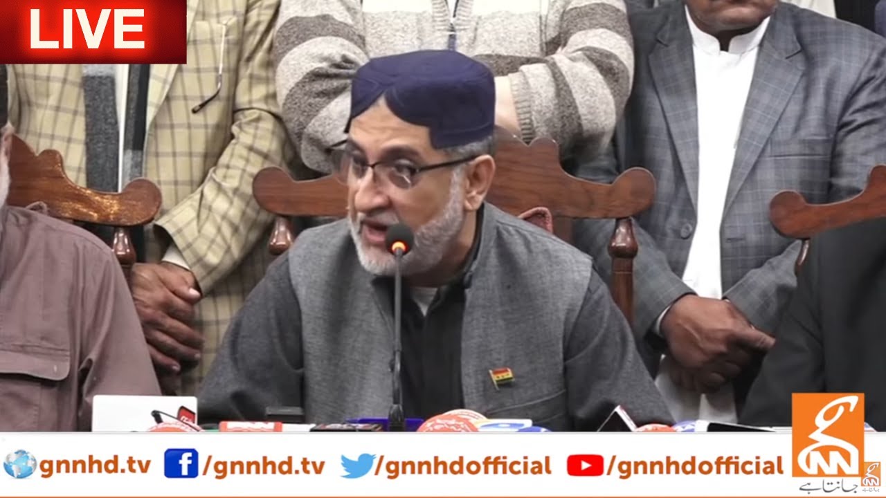 LIVE | BNP Leader Akhtar Mengal Important Press Conference | GNN