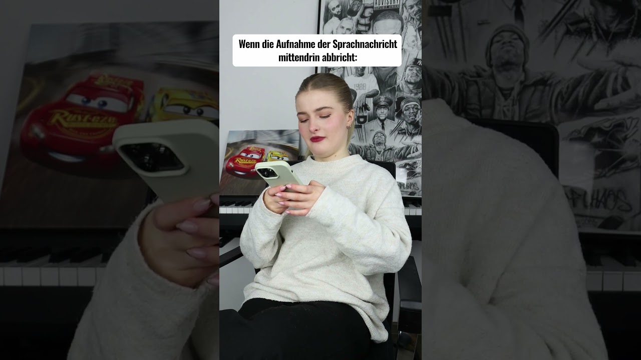 Sprachnachricht SO 😂 #lidiro