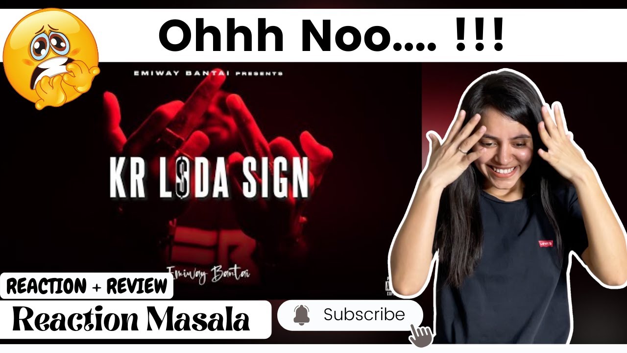 Reaction on KR L$DA SIGN by Emiway Bantai | Reaction Masala | Arpan Sharma