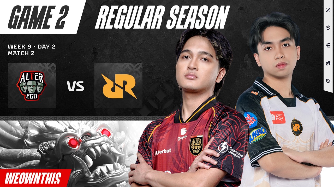 AE vs RRQ | Regular Season Week 9 Day 2 | Game 2 | #MPLIDS17