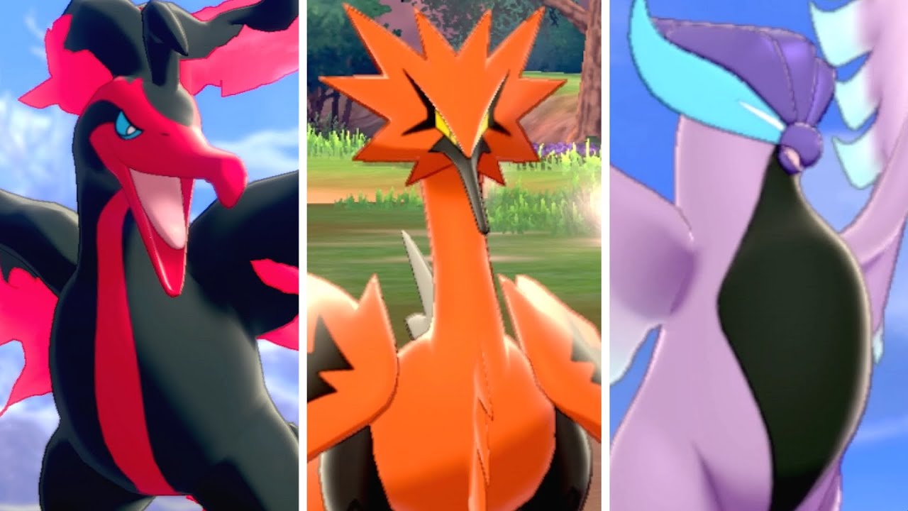 Pokémon Sword & Shield: Crown Tundra - Catching All Legendary Birds