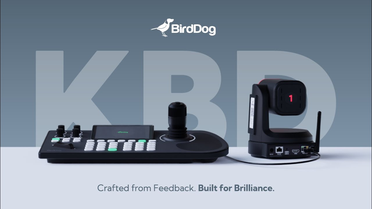 Introducing KBD: PTZ control redefined!
