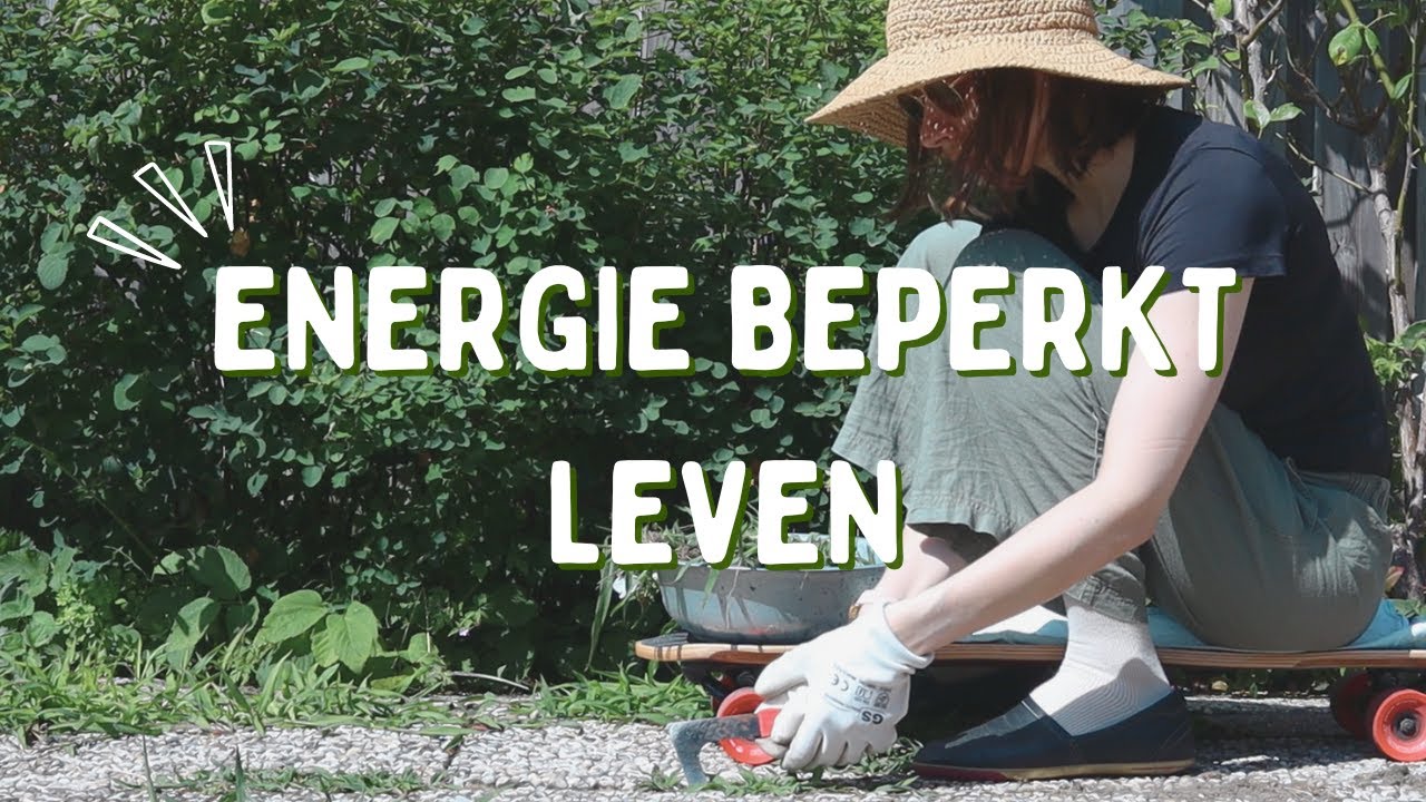 Leren leven met minder energie