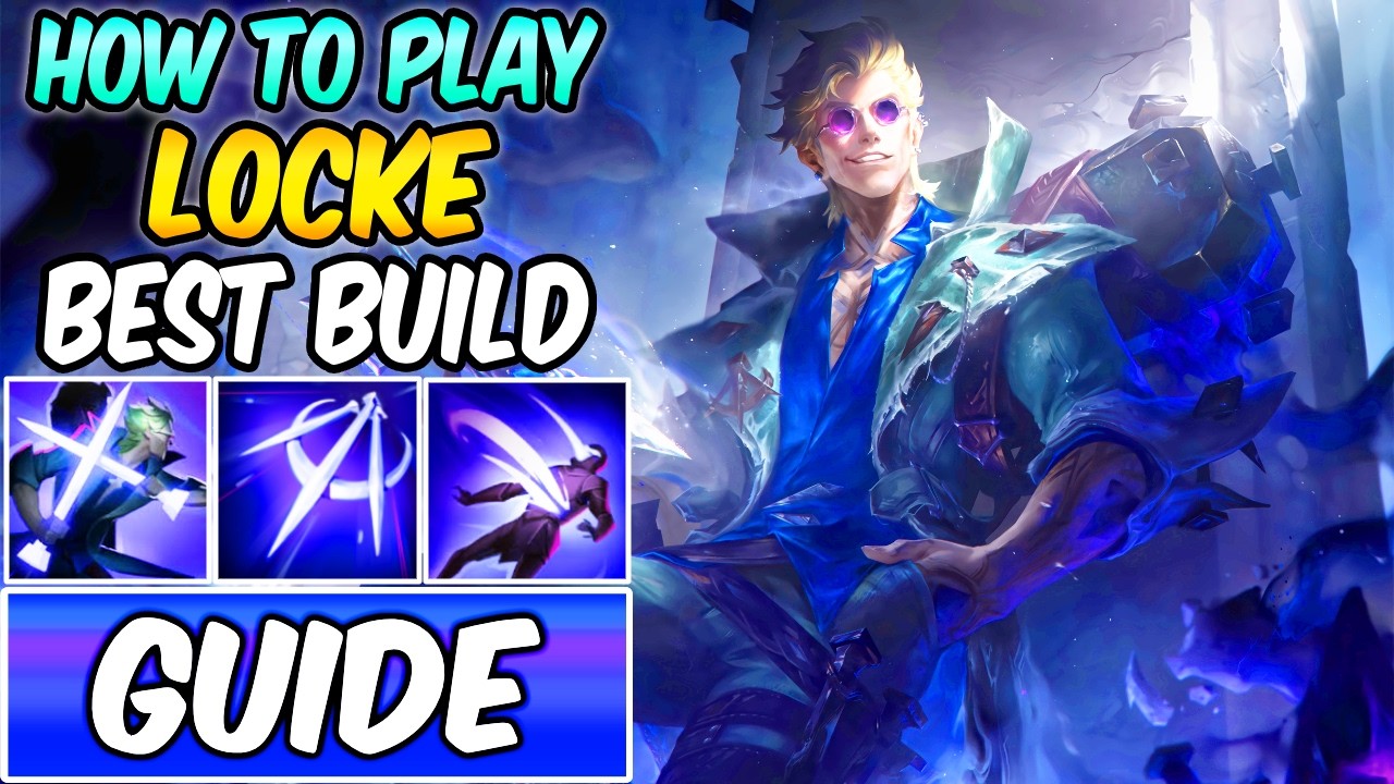 LOCKE GUIDE | Best Build & Runes | How To Play Locke Mid - New Champion Explained - Tips and Combo 