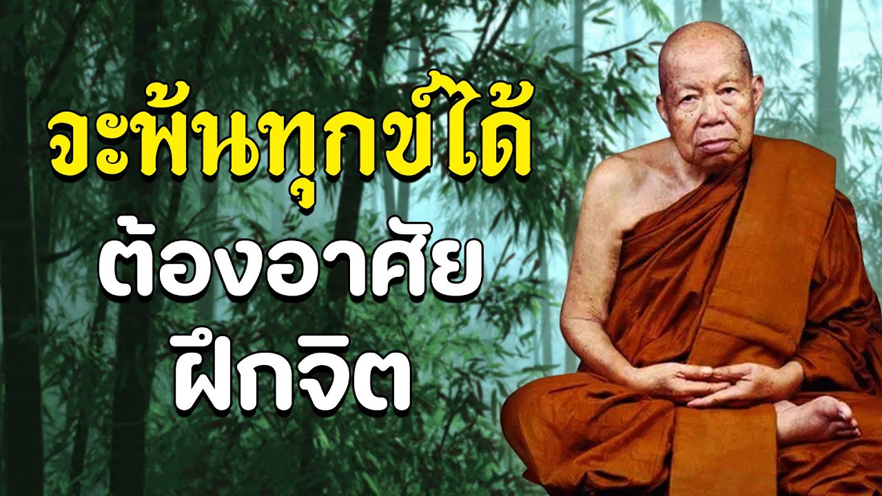 จะพ้นทุกข์ได้ต้องอาศัยฝึกจิต หลวงปู่เหรียญ วรลาโภ #ธรรมะสอนใจ #สมาธิ #พุทธวจน #3