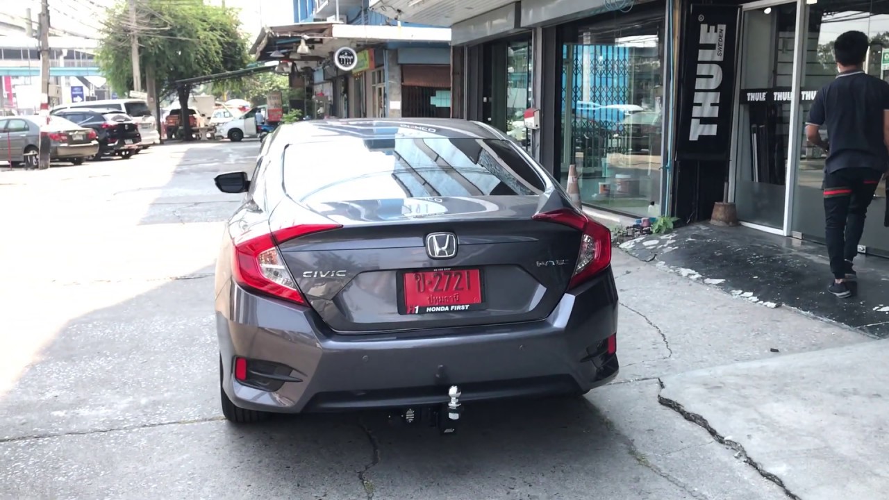คานลากเรือ HONDA CIVIC FC ชุดลากเรือรถเก๋ง ฮอนด้า ซีวิค FC ชุดเทรลเลอร์ ลากมอเตอร์ไซต์ ลากพ่วง