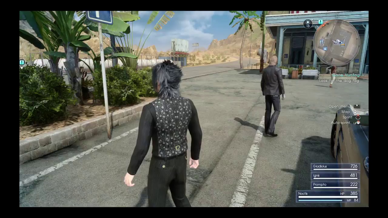 Jurassic Monk in FFXV