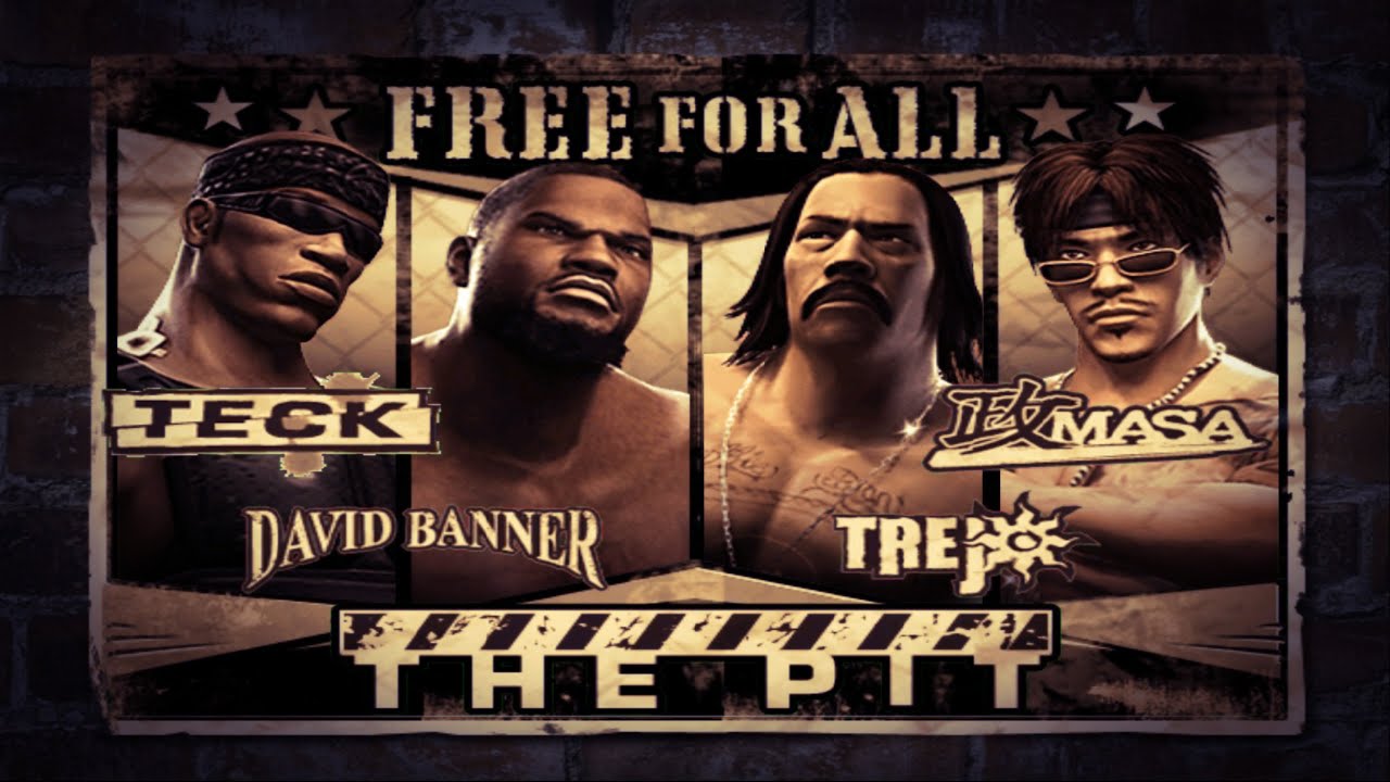 Def Jam Fight For NY Free For All | 4K | PC (Yo Teck is STRONG)