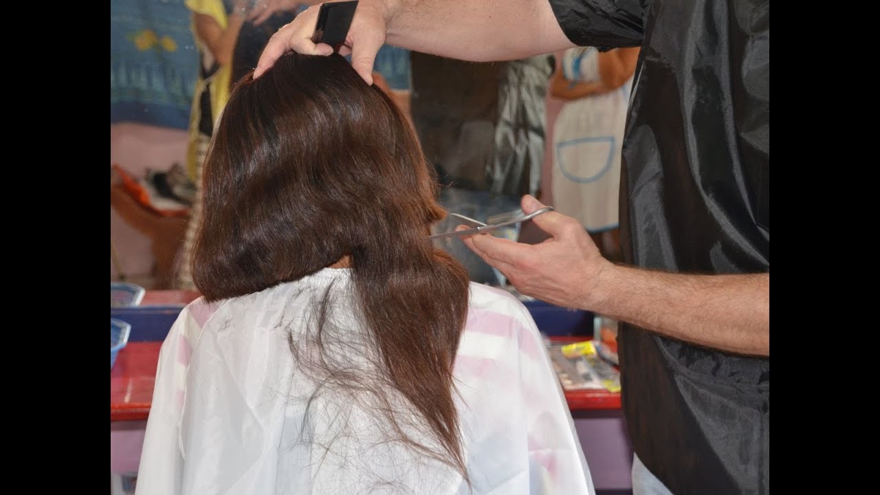 Woman's forced military hair cut ✂️💈