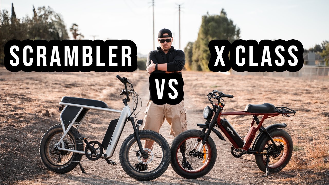 Juiced Scrambler VS Ariel Rider X-Class // Popular eBike Model Comparison // Electric Bike Review
