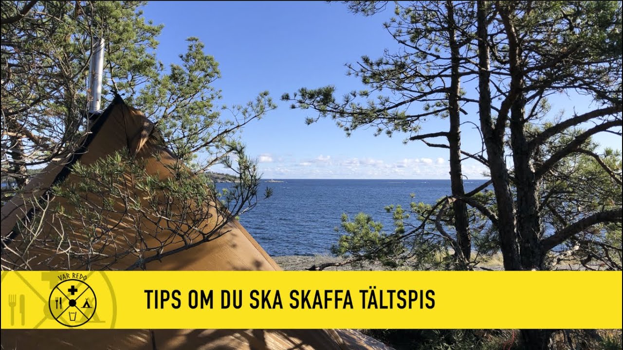 Tips om du ska skaffa en tältspis, vedkamin, tältkamin