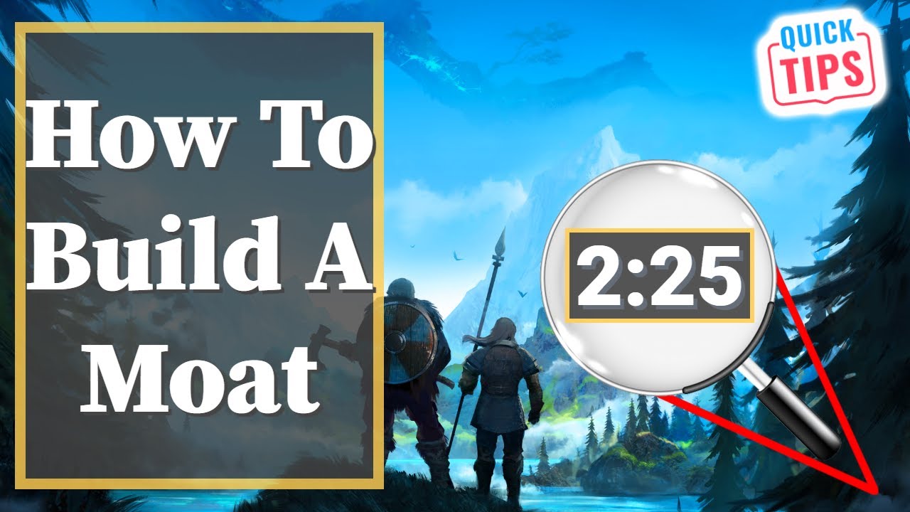 Valheim - How To Build A Moat