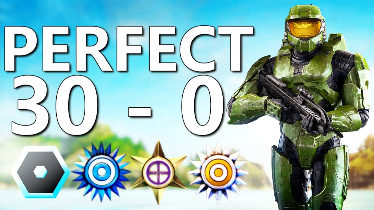 PERFECT 30 - 0 Invincible Perfection Halo 2 Anniversary PC Gameplay - Halo MCC