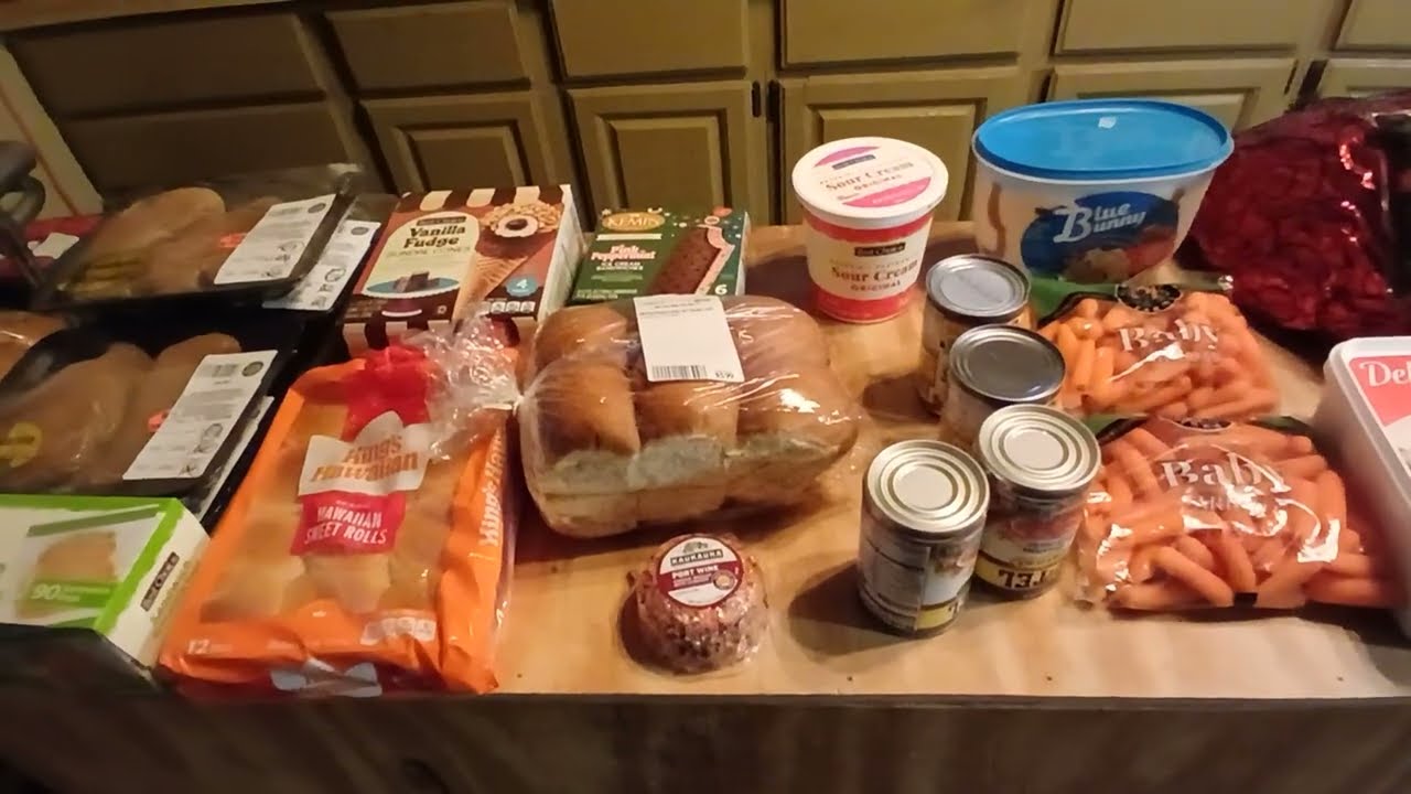 $73 Grocery Haul | Meat Deals, Snacks & Small Pharmacy Stop |#diml #groceryhaul #budgetshopping