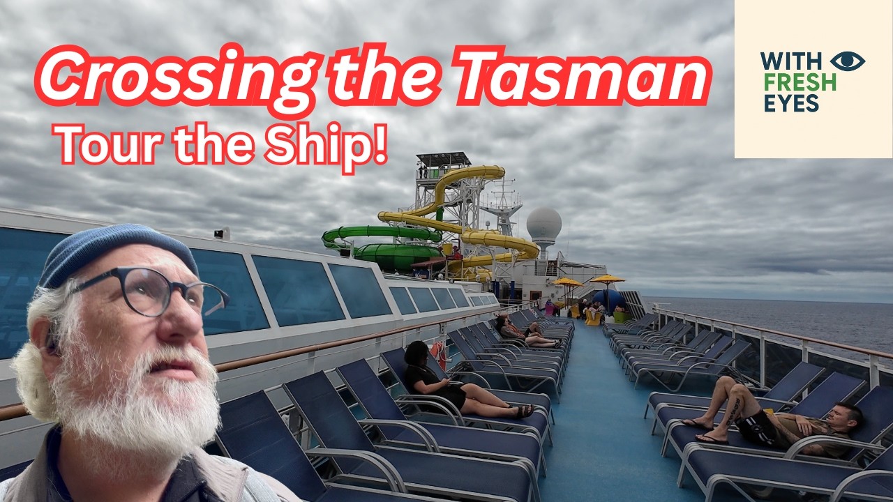 A run through the Carnival Splendor #cruising #tasmansea #Sydney #cruiseship