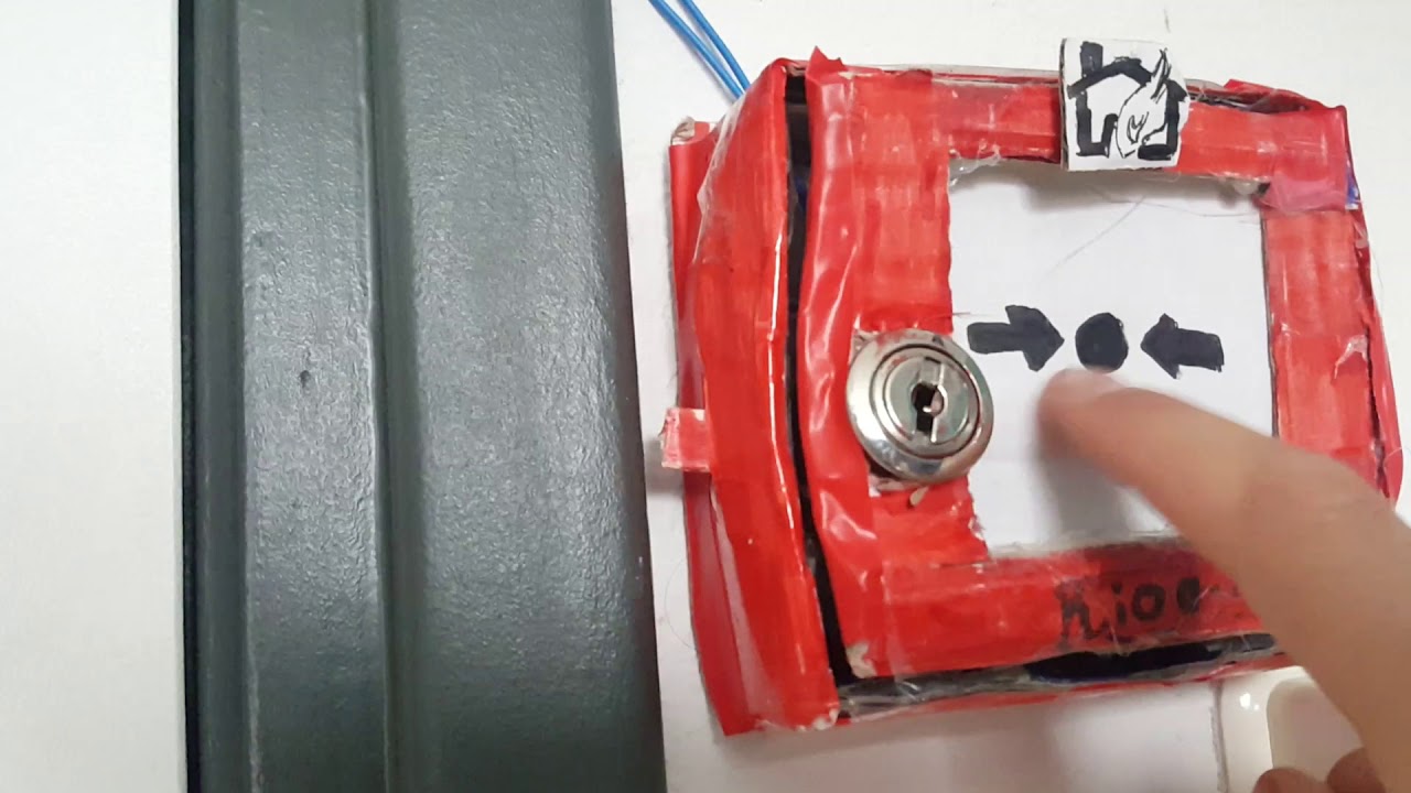 Home made fire alarm system test 1