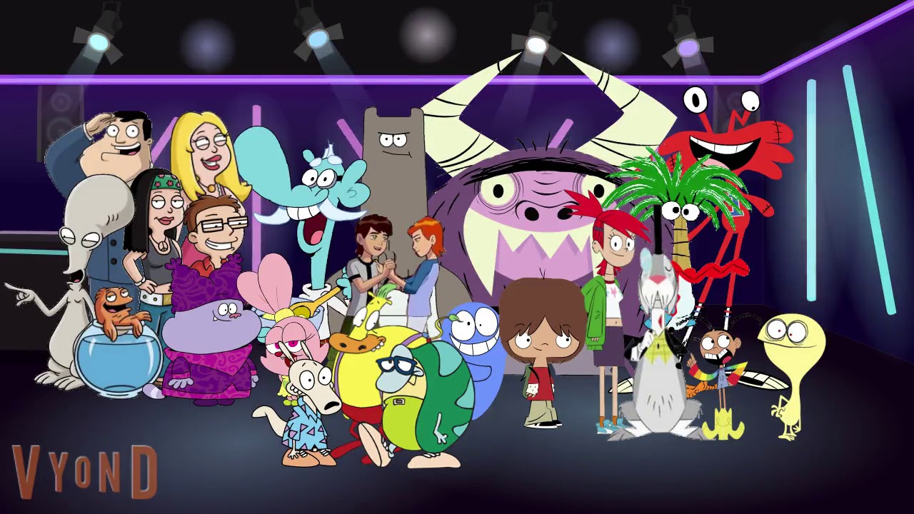 Characters dances to Party Rock Anthem