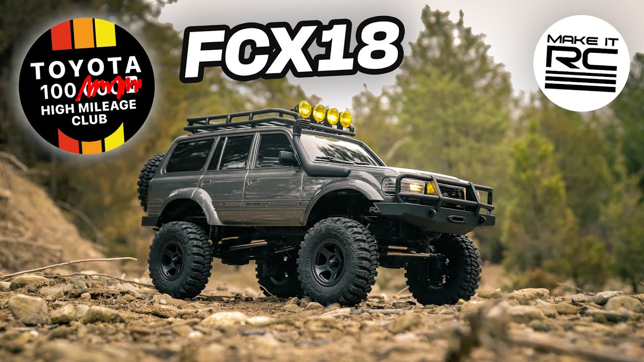 I Drove This Tiny RC Toyota 100 miles* to Prove It’s Just As Great as the Real Thing! FCX18 Review
