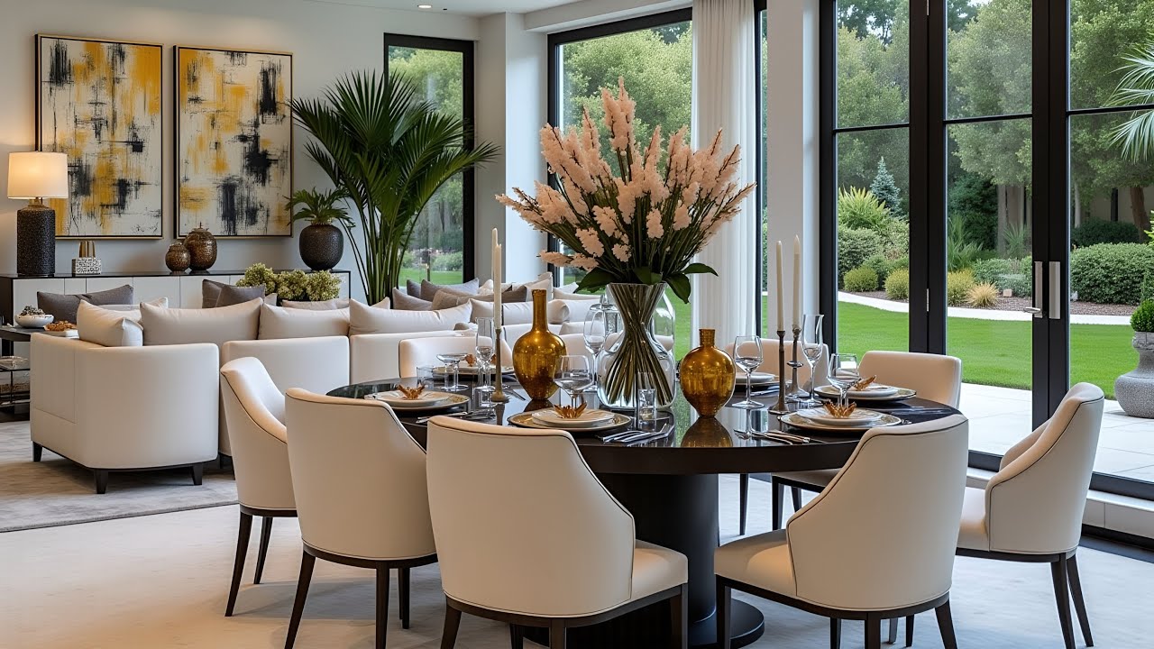 Modern Dining Room Decorating Ideas 2025 Stunning Dining Table Ideas & Home Interior Design Trends