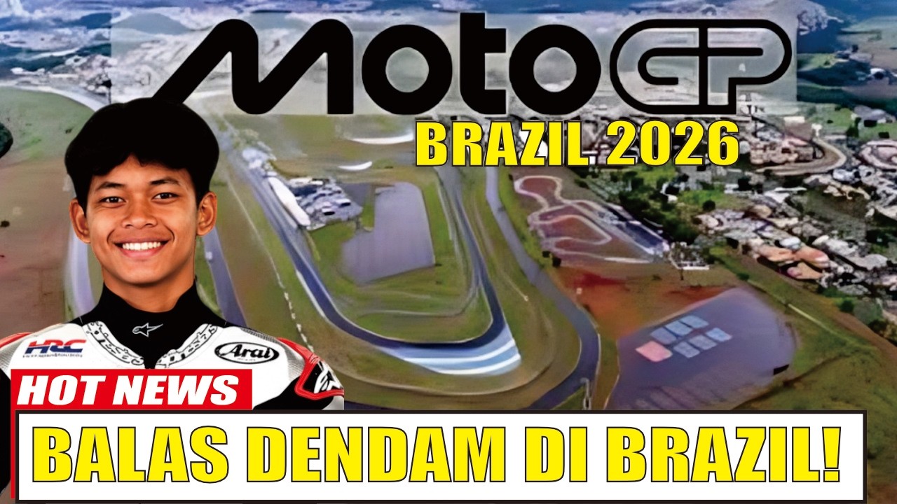 Drama Thailand Terungkap! Veda Ega Pratama Janji Bangkit & Balas di GP Brazil
