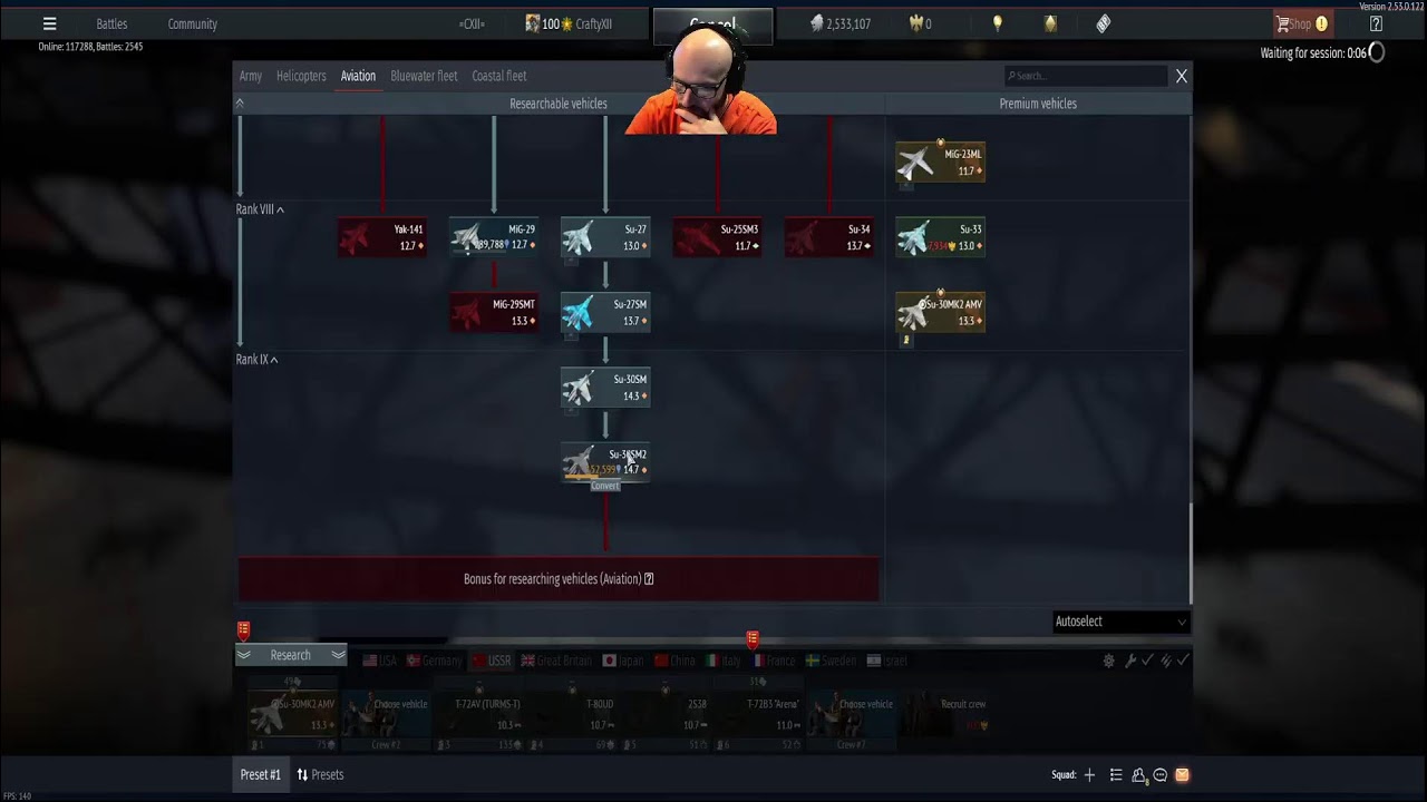 🔴LIVE |War Thunder|Su30-SM2 Today??? [!Discord]