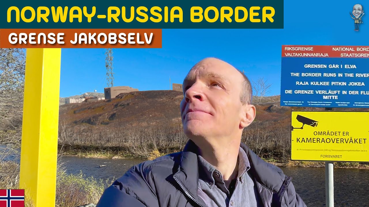 Remote Norway-Russian border at Grense Jakobselv