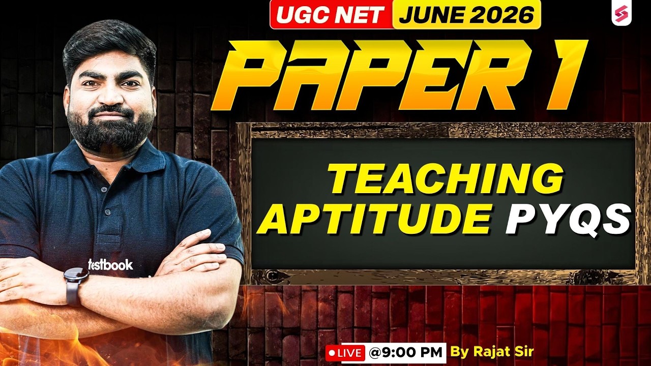 UGC NET Paper 1 | Teaching Aptitude For UGC NET Paper 1 |Teaching Aptitude UGC NET PYQs By Rajat Sir
