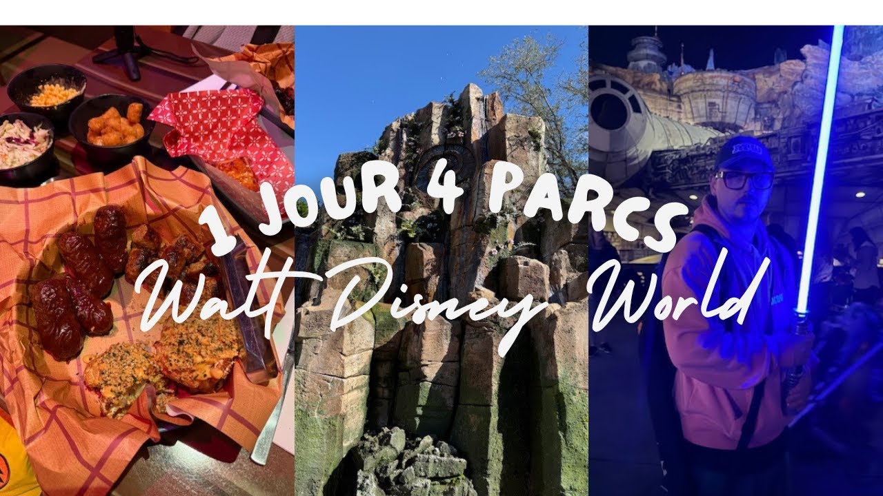 Walt Disney World - 1 jour 4 parcs + roundup rodéo