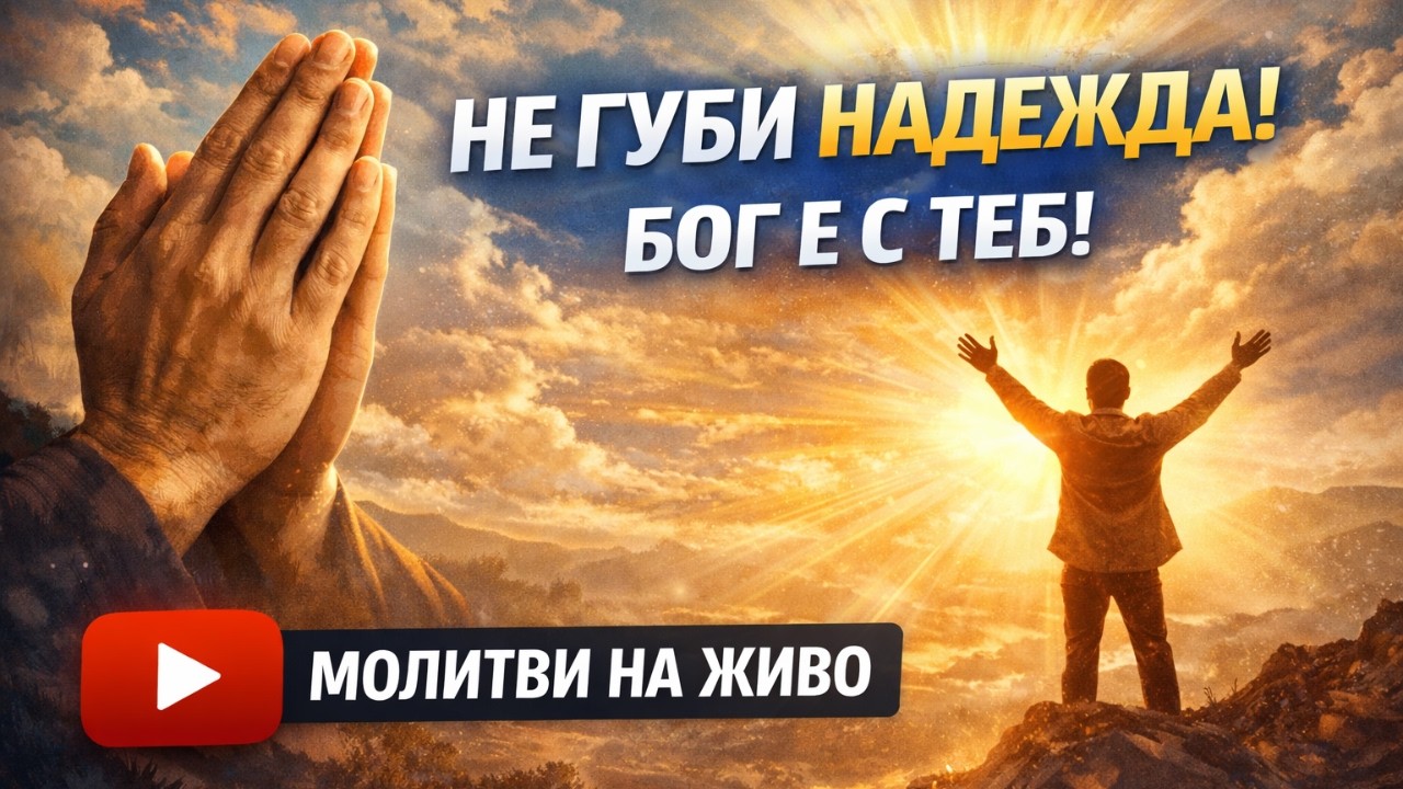 Не губи надежда | Бог е с теб