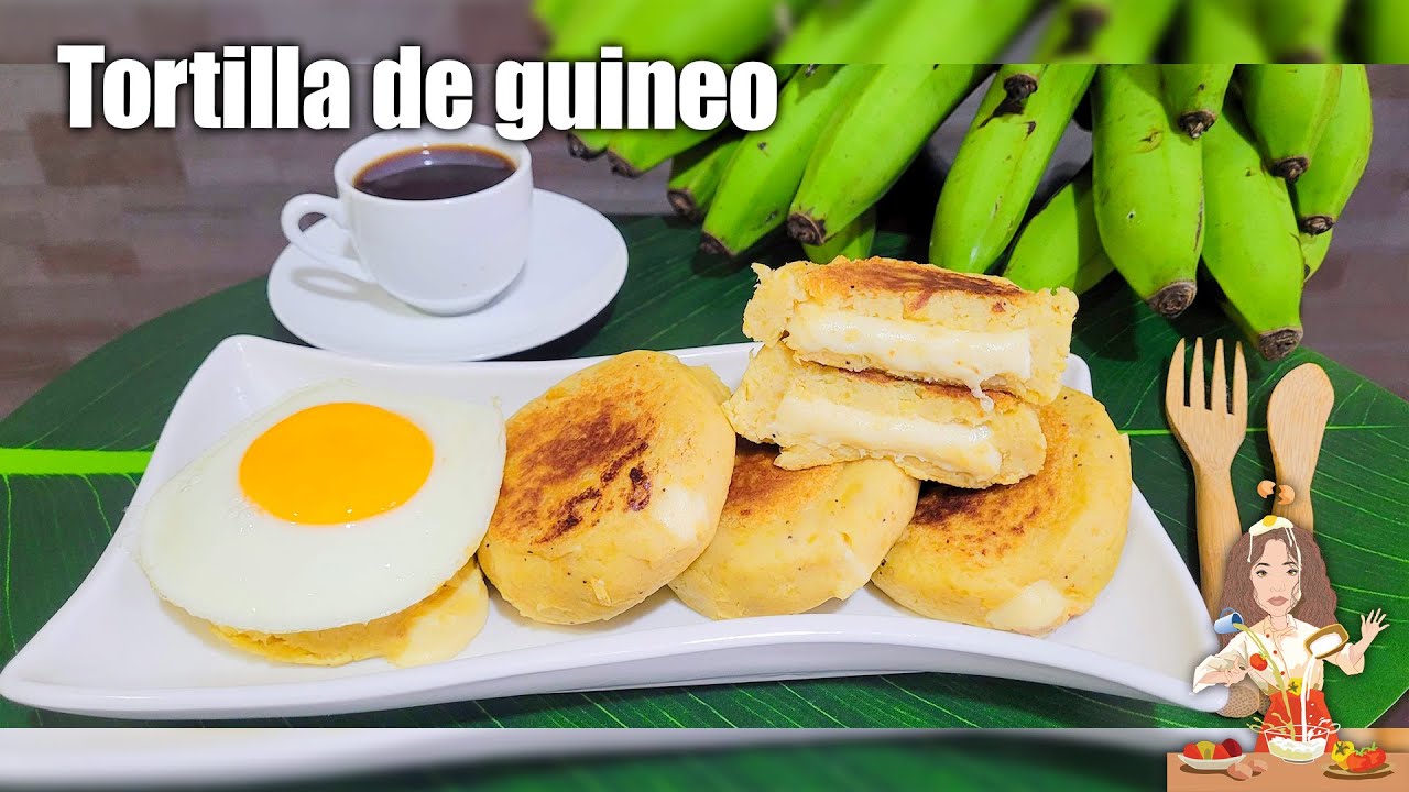 TORTILLAS DE GUINEO VERDE