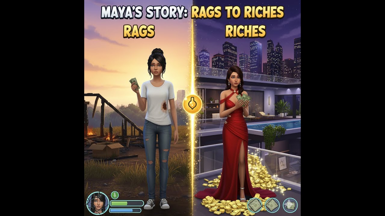 TS4 Rags To Riches, Mayas Story P1