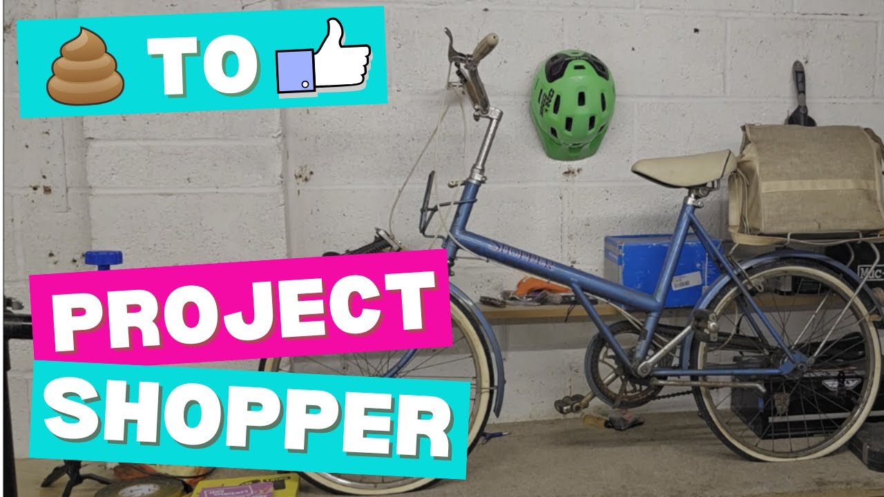 The Strip Down Begins! | Vintage Raleigh Shopper Pt 1 | Shite to Alright