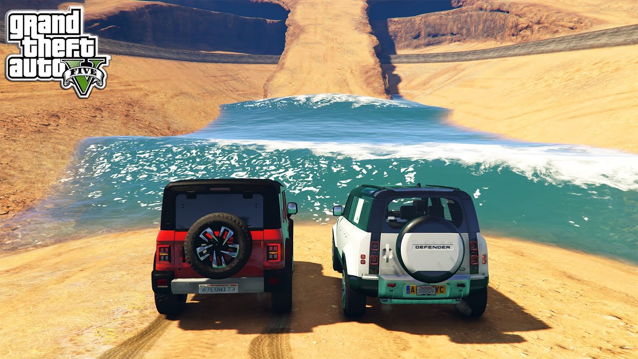 THAR ROXX VS DEFENDER WATER LEVEL TEST WHO WILL WIN ?