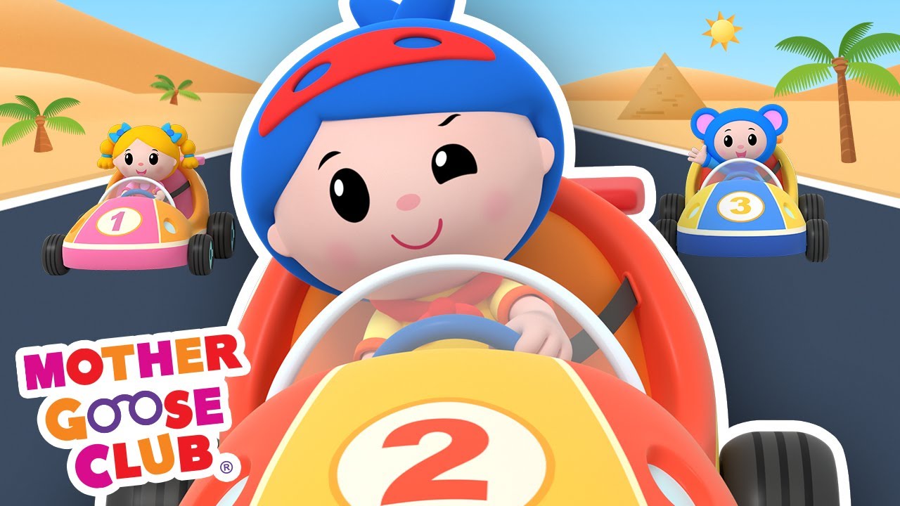 Driving in My Car | Mother Goose Club Cartoons #NurseryRhymes