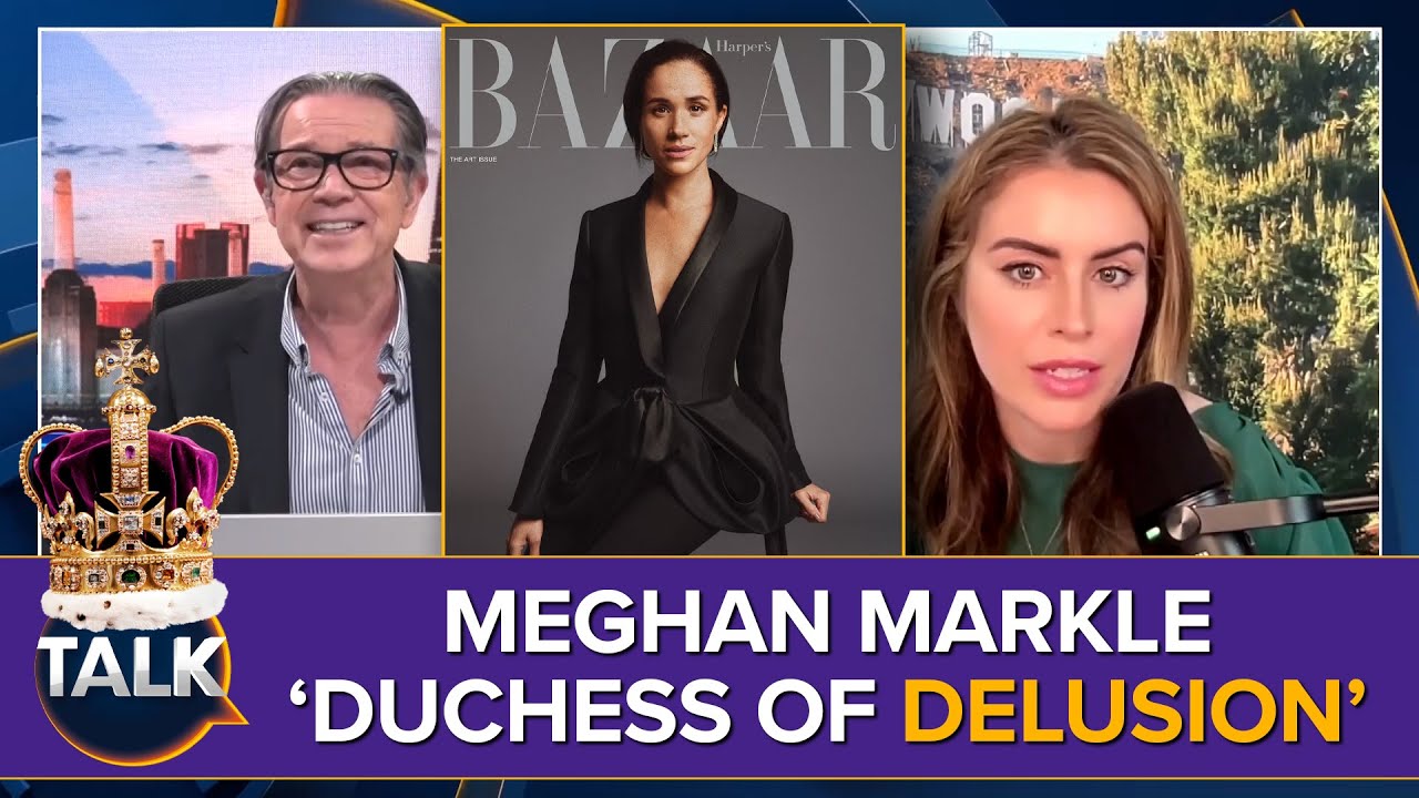 Meghan Markle 'Duchess Of Delusion' Over Harper’s Bazaar Front Cover | Kinsey Schofield