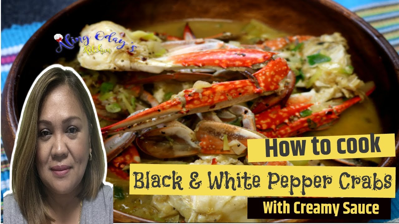 Black and White Pepper Crabs