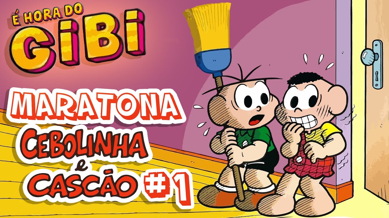 🔴 Maratona Cebolinha e Cascão #1 - GiBi da Turma da Mônica