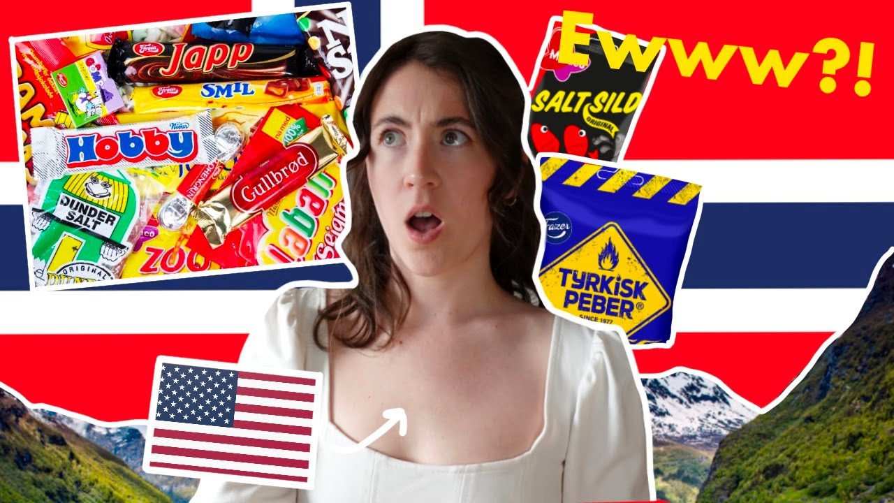 American Tries Norwegian Candy