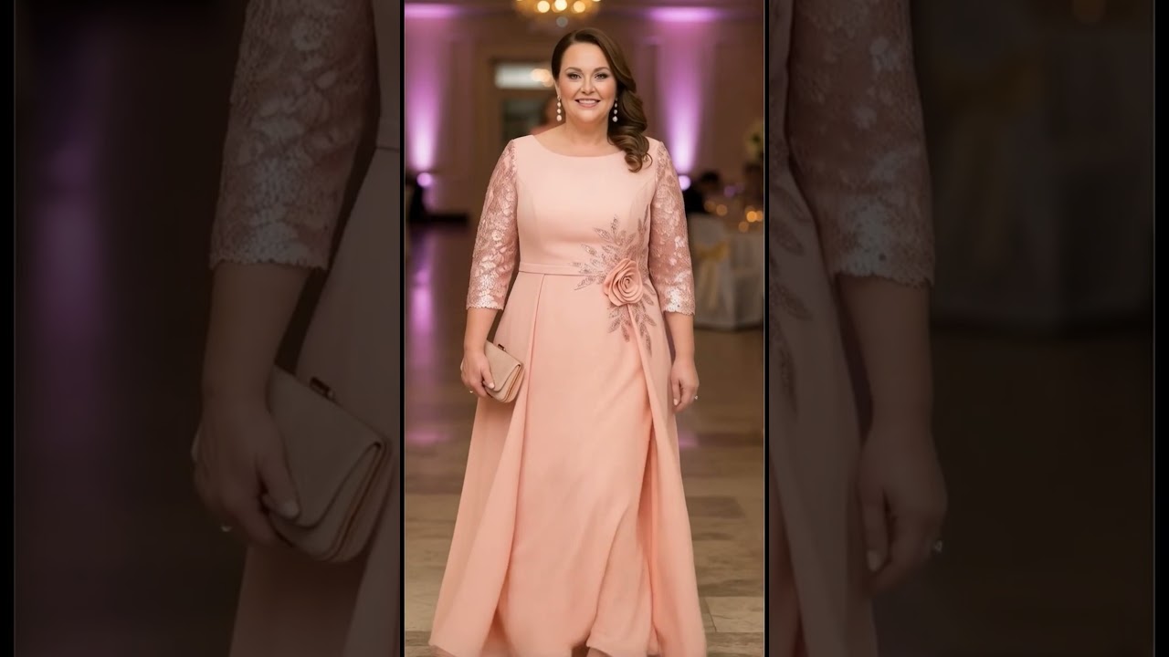 Floor-Length Gowns for Plus-Size Mother of the Bride: Elegant 2025 Trends, Flattering Fits & Tips
