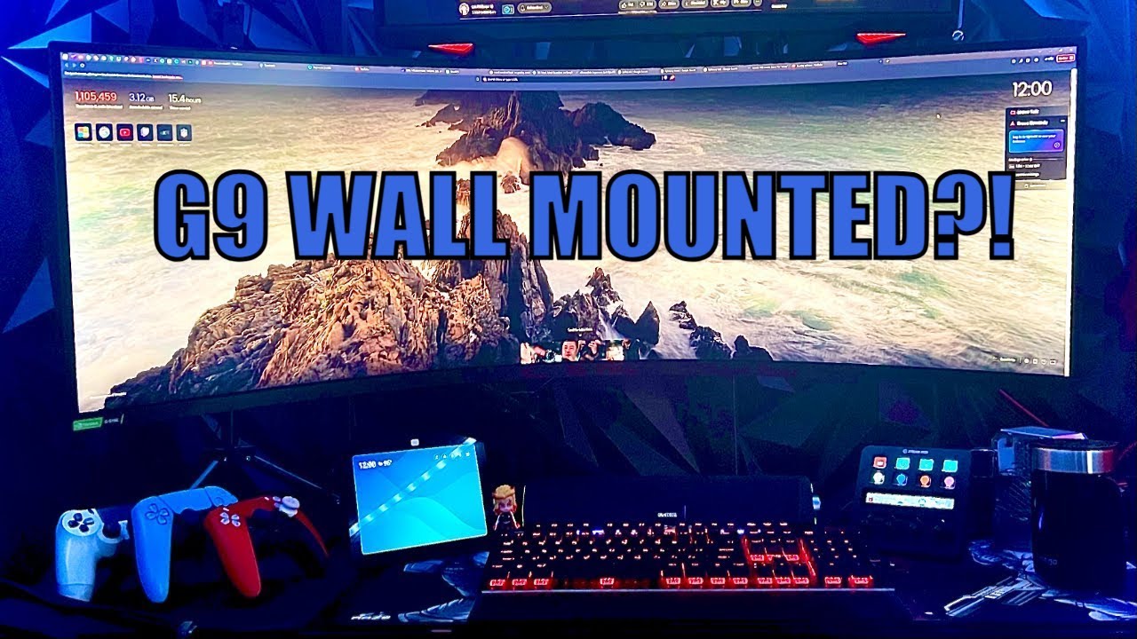 Samsung G9 Odyssey wall mount (2025)