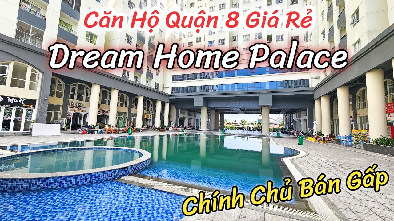 Quận 8 | Chị Trang bán gấp căn hộ Dream Home Palace (Tầng 5, 2 Phòng Ngủ) ngay chợ Phú Lợi 2