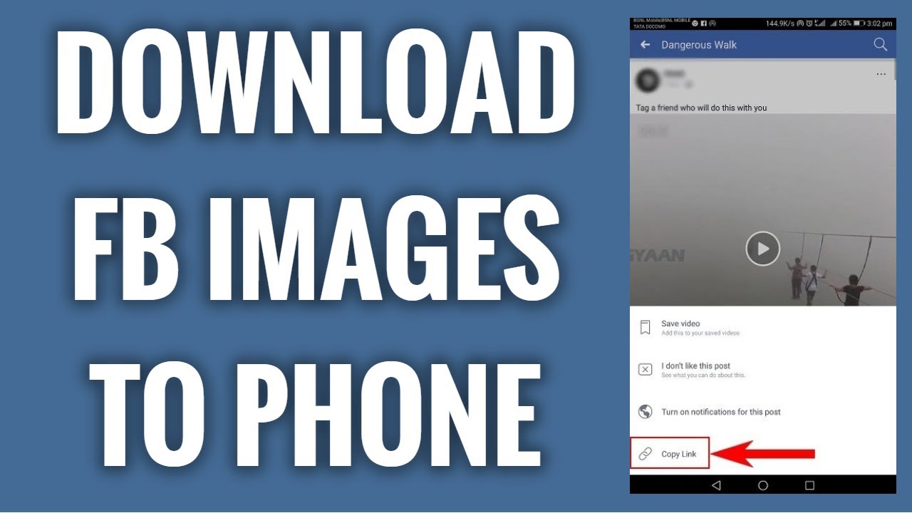 How To Download Images From Facebook To Your Phone