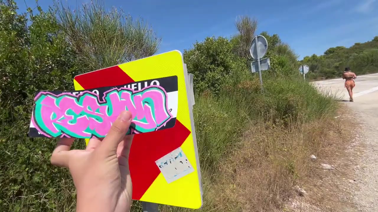 Mission: Croatia - Graffiti tags and stickers #1