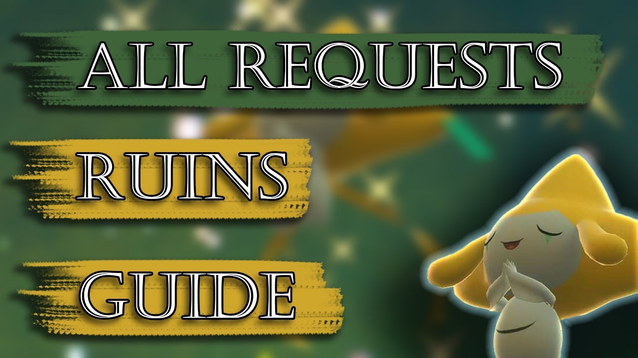 Ruins of Remembrance - All Requests Guide [New Pokemon Snap]