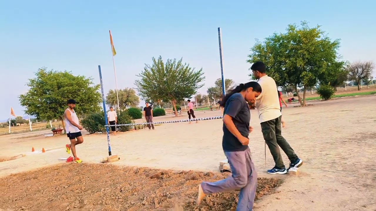 DELHI POLICE HIGH JUMP PRACTICE 