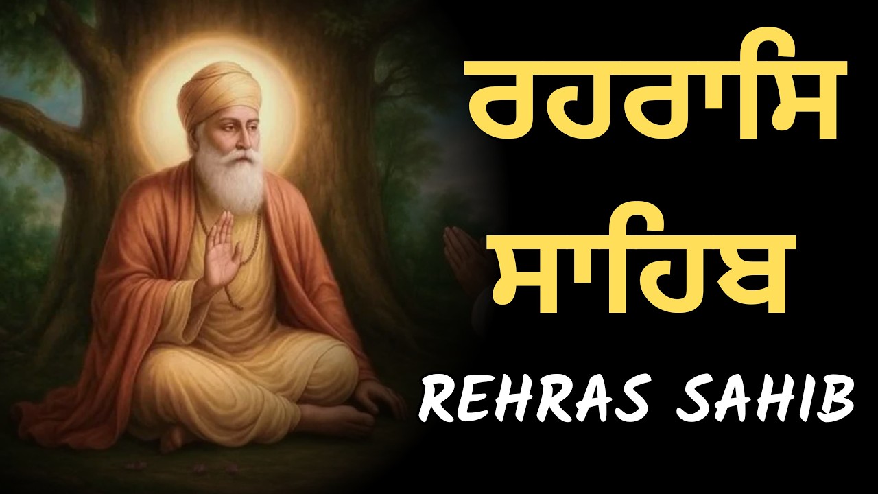 Rehraas Sahib \\ Full Path Rehras Sahib \\ Rehras Sahib Da Path \\ Nitnem #rehrassahibnitnem