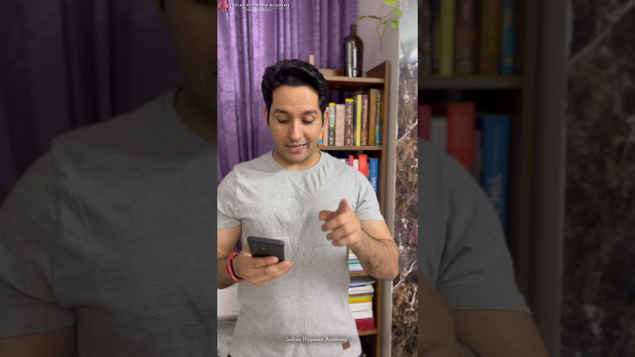 Unable to get hypnotised #shorts #hypnosis #tarunmalik
