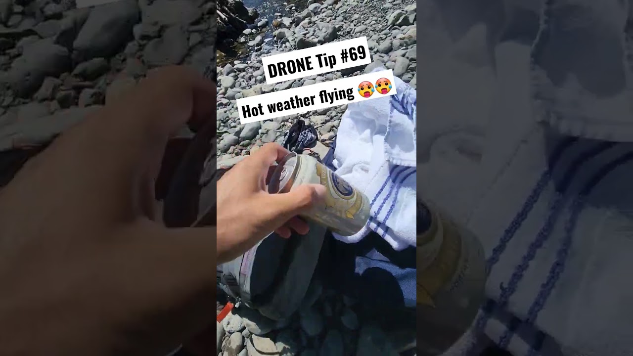 How to keep your DJI drone cool in hot weather- Drone Tips! DJI Mavic Air 2s #shorts