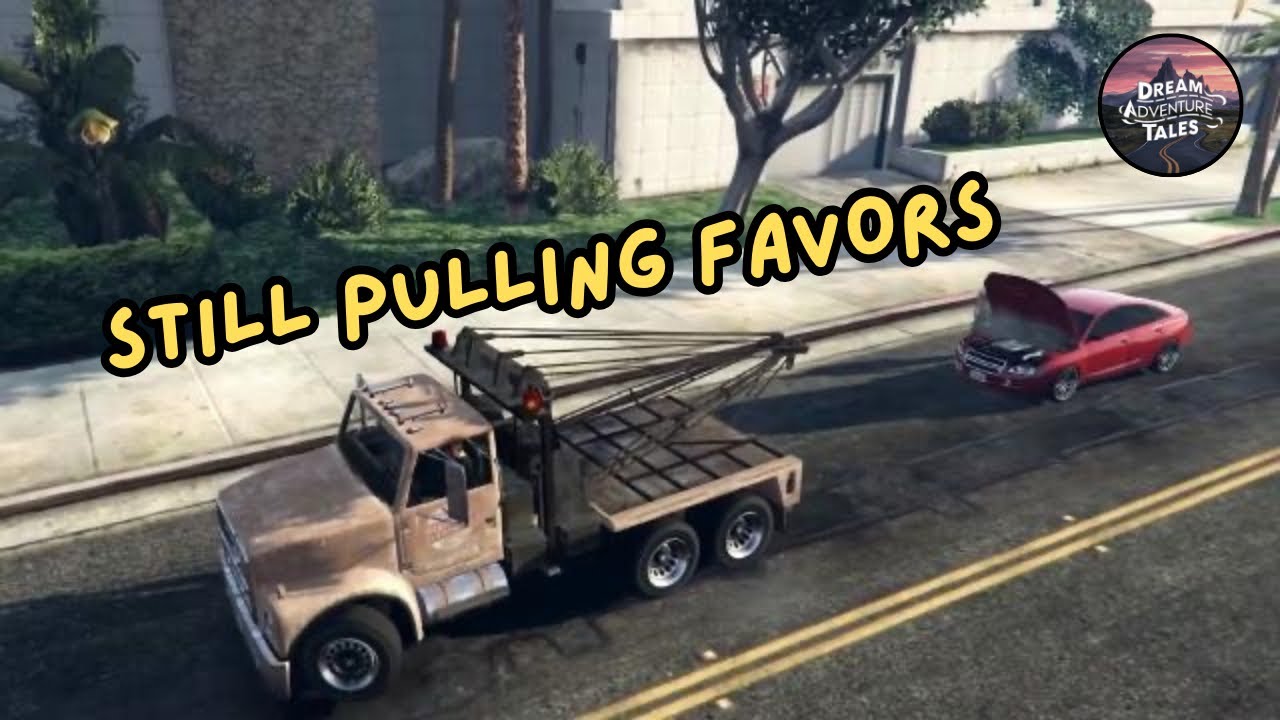 GTA 5 Still Pulling Favors Mission Gameplay (Tow Truck Job) | Franklin | Full Walkthrough